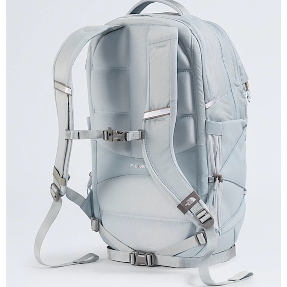 NWOT The North Face Pale Blue Borealis Luxe Backpack - Picture 2 of 12
